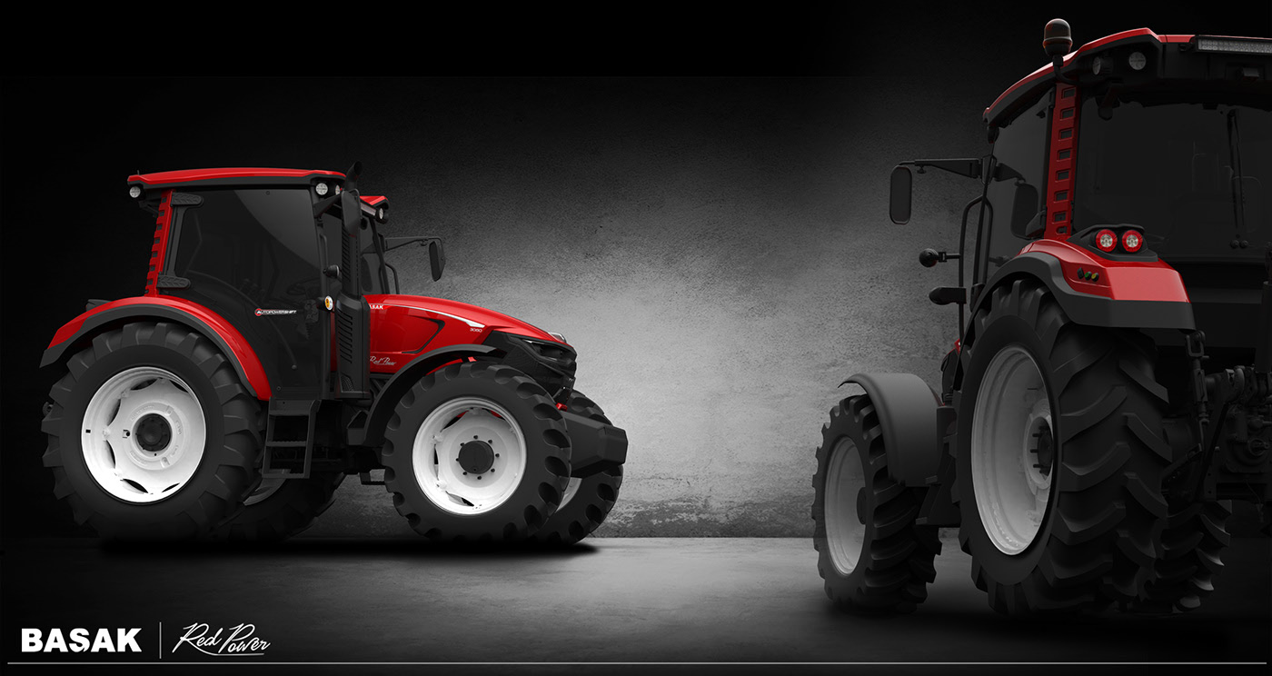 Basque，gules，Tractor，