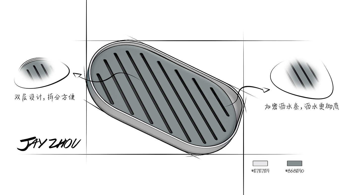 Fruit tray design，Household commodity design，Shelf design，Nordic style home design，