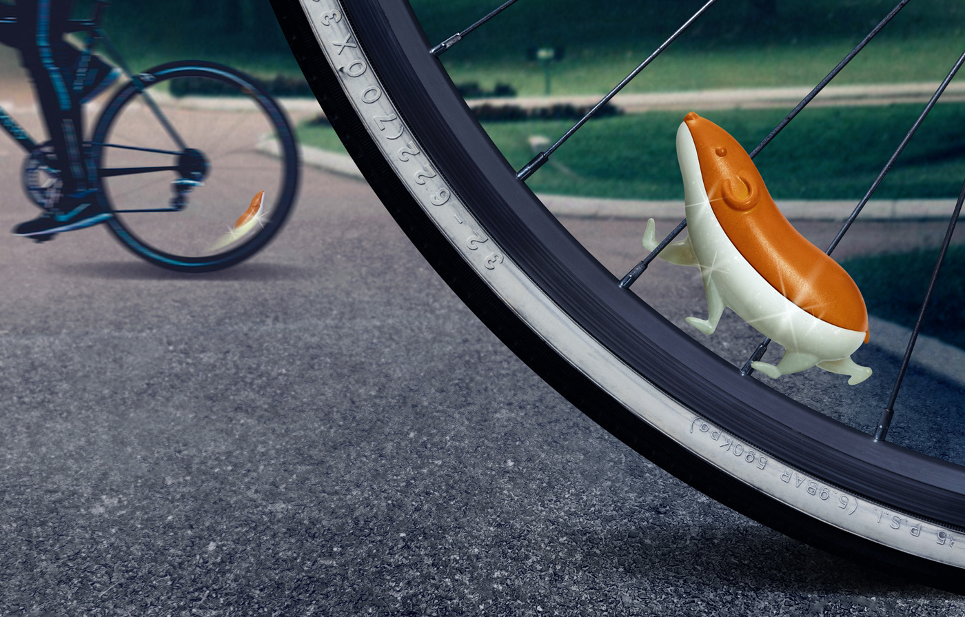 Plastic，Bionics Design ，Bicycle accessories，