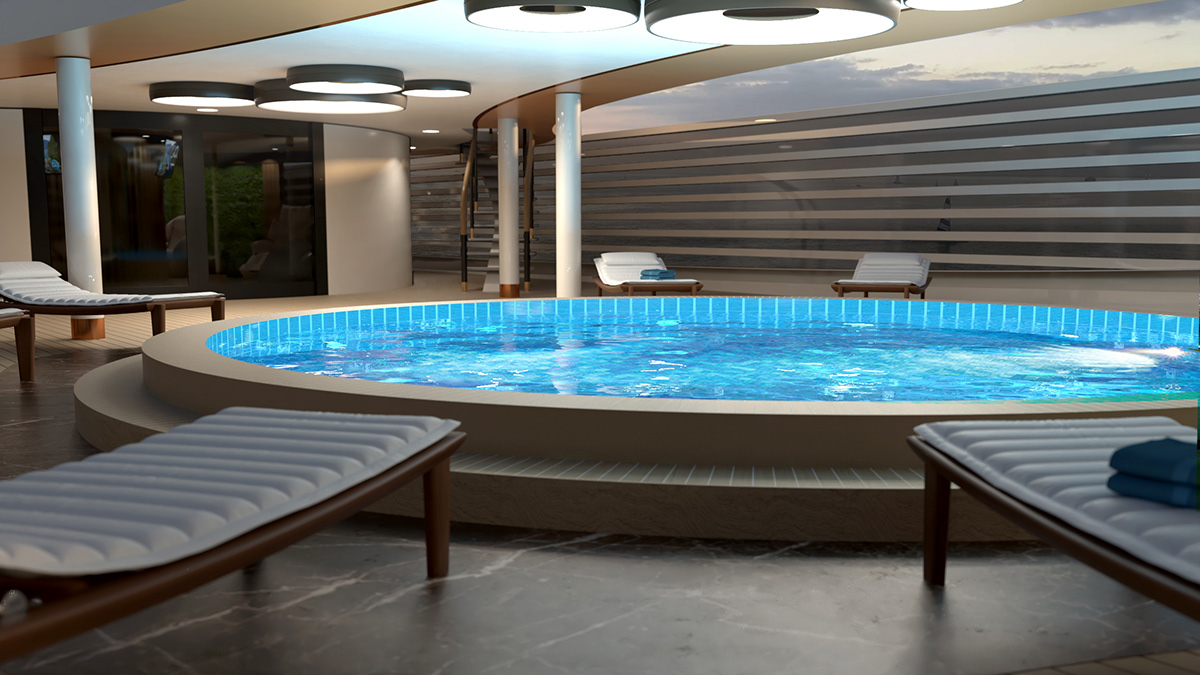 conceptual design，Yacht Design ，Flamingo 99，