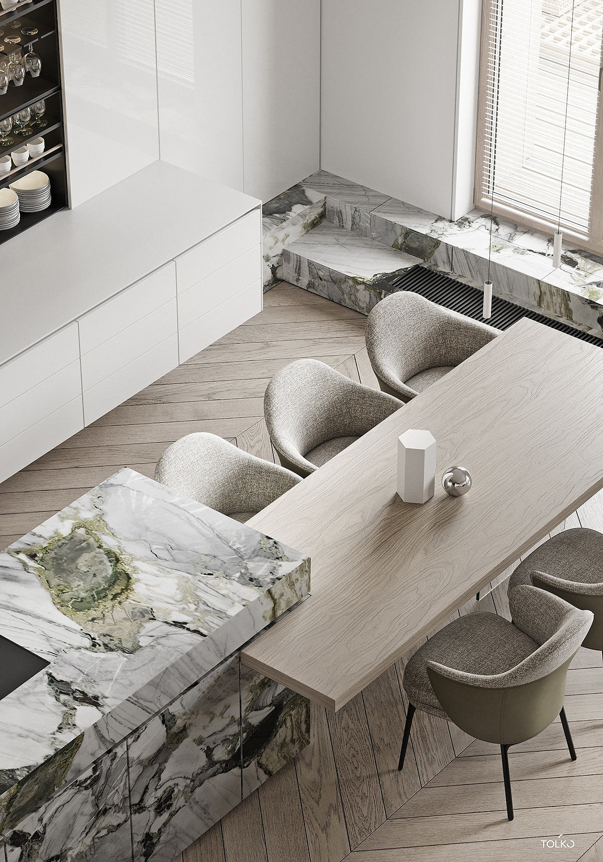 Interior design，Architectural design，TOL'KO，