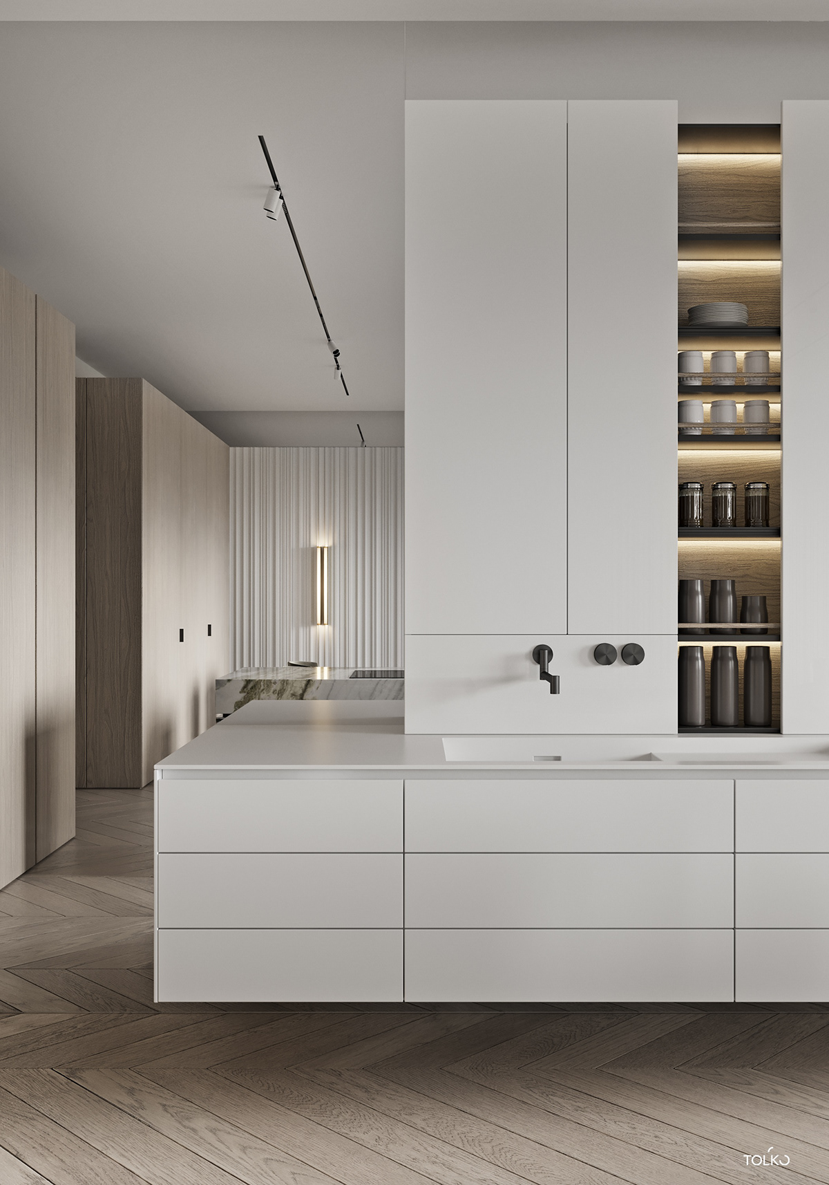 Interior design，Architectural design，TOL'KO，