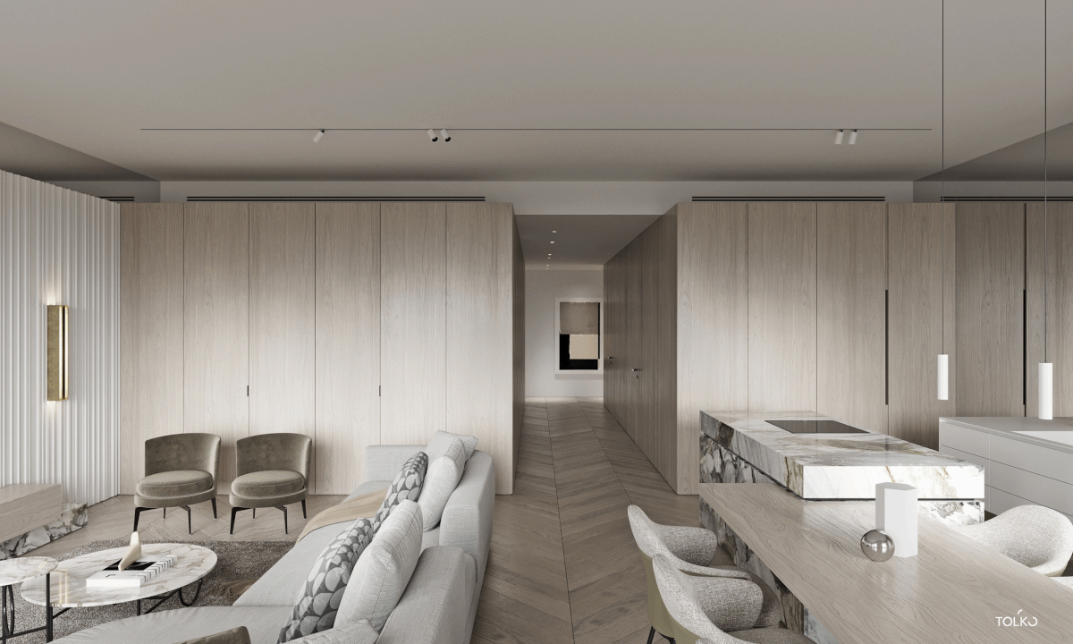 Interior design，Architectural design，TOL'KO，