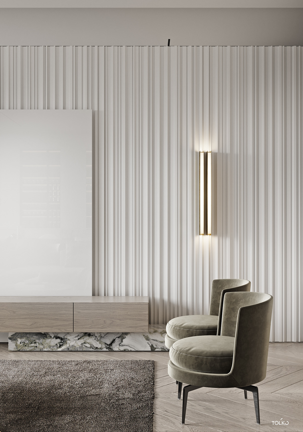 Interior design，Architectural design，TOL'KO，