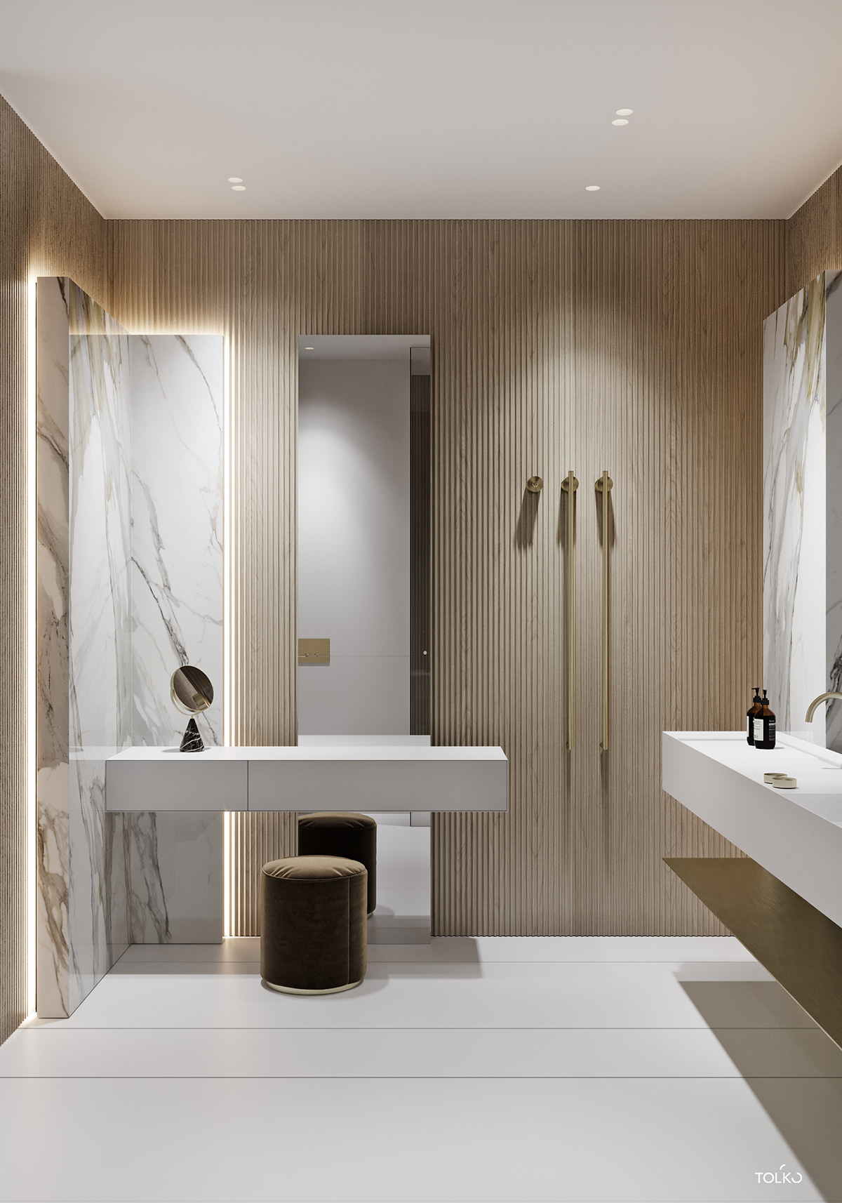 Interior design，Architectural design，TOL'KO，