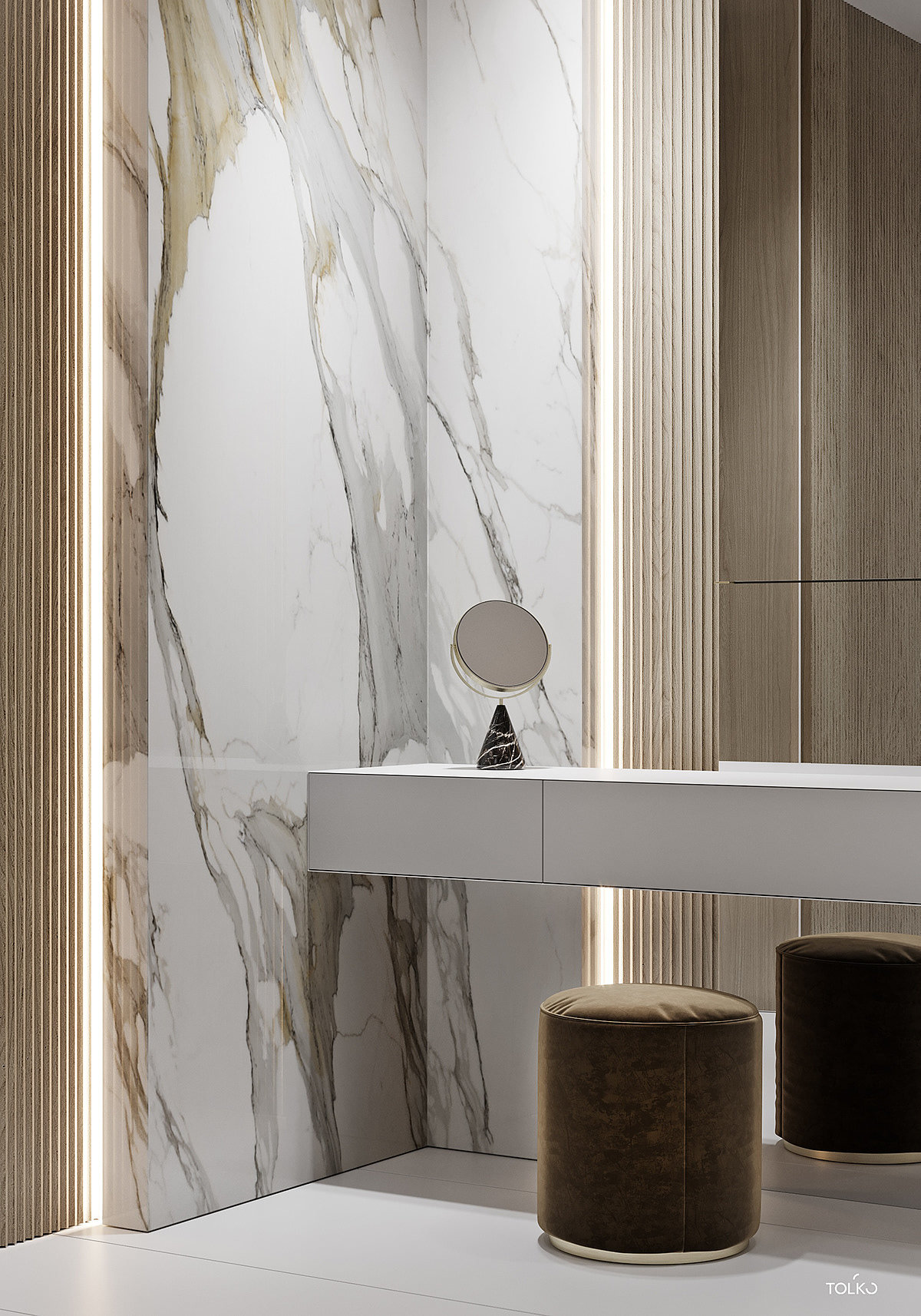 Interior design，Architectural design，TOL'KO，