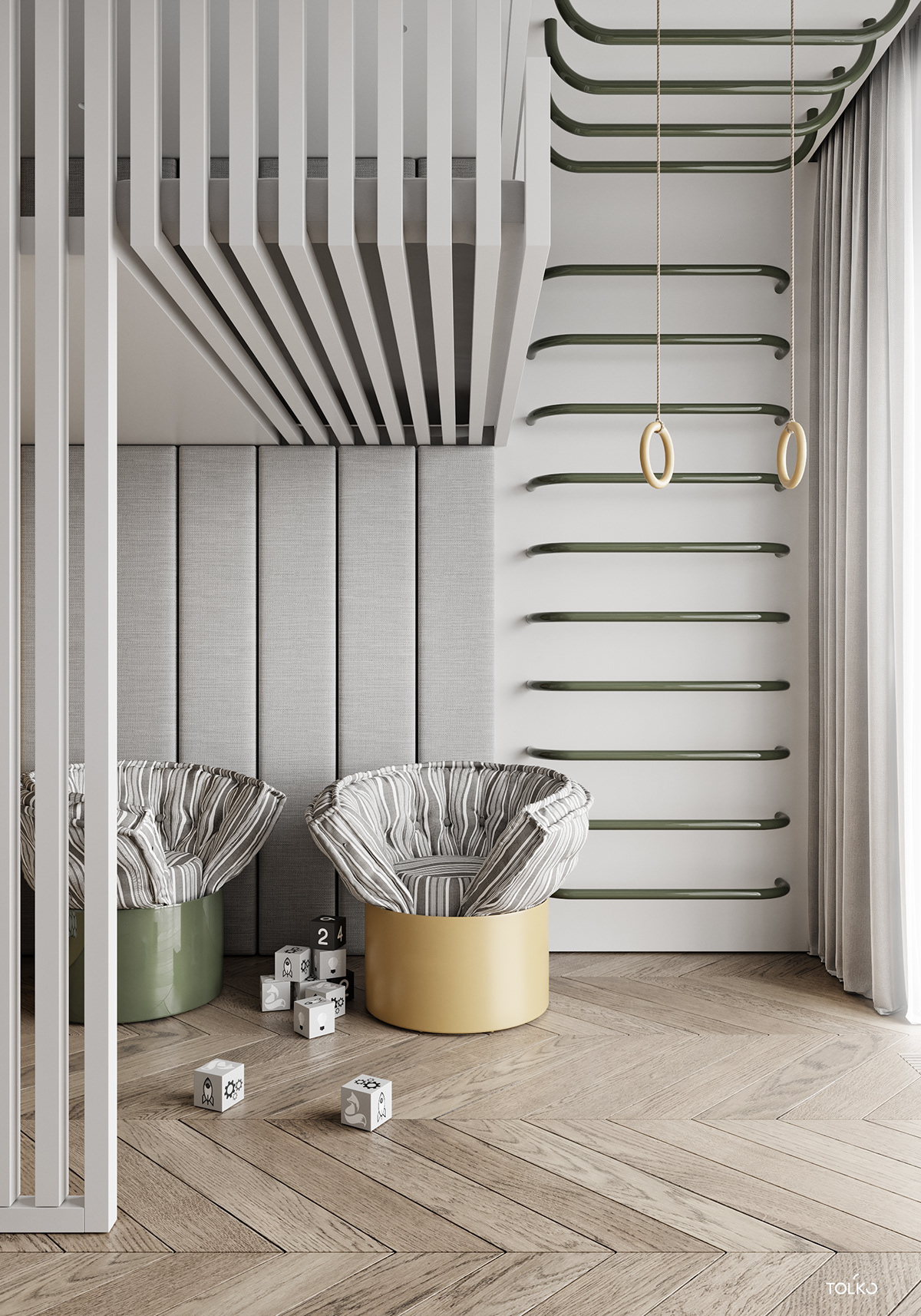 Interior design，Architectural design，TOL'KO，