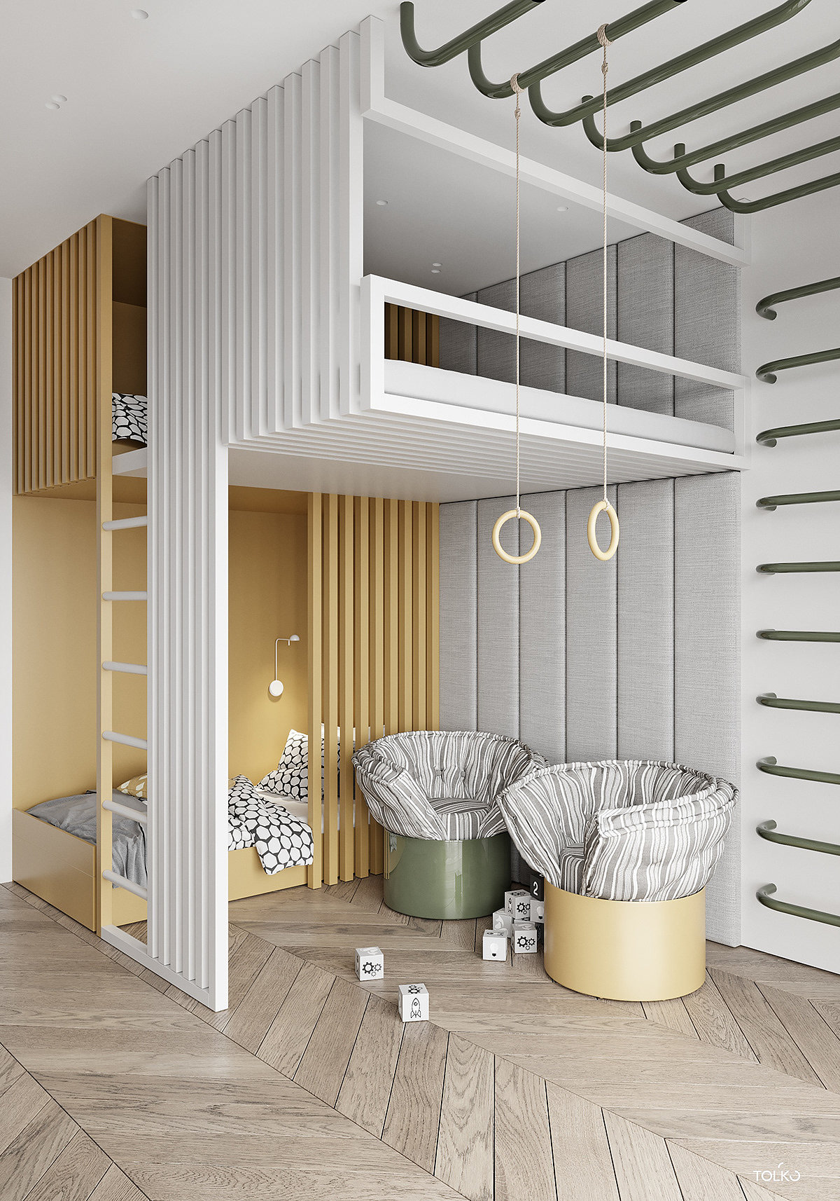 Interior design，Architectural design，TOL'KO，