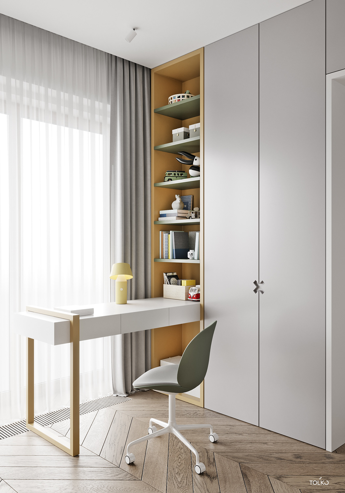 Interior design，Architectural design，TOL'KO，