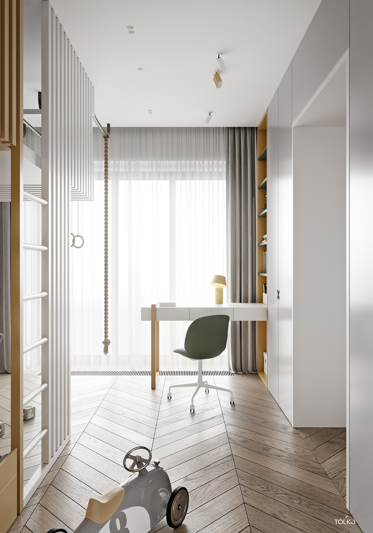 Interior design，Architectural design，TOL'KO，