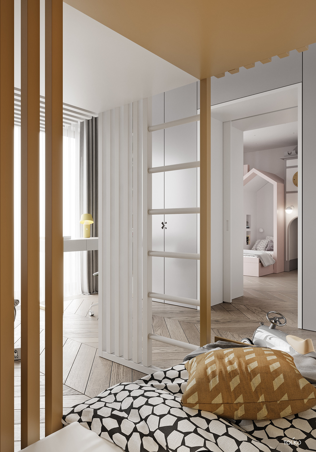 Interior design，Architectural design，TOL'KO，