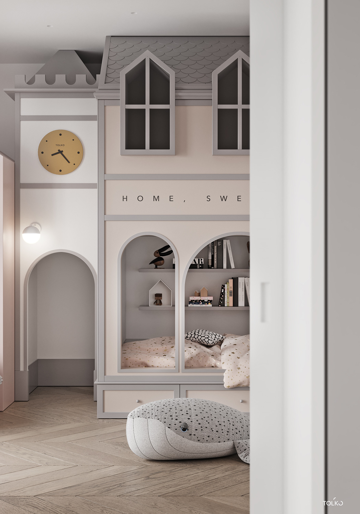 Interior design，Architectural design，TOL'KO，