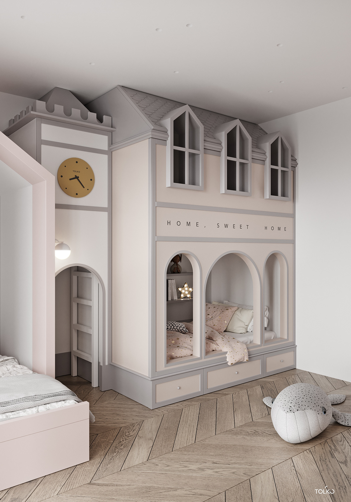 Interior design，Architectural design，TOL'KO，