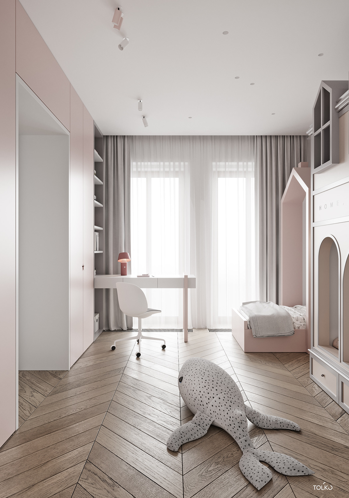 Interior design，Architectural design，TOL'KO，