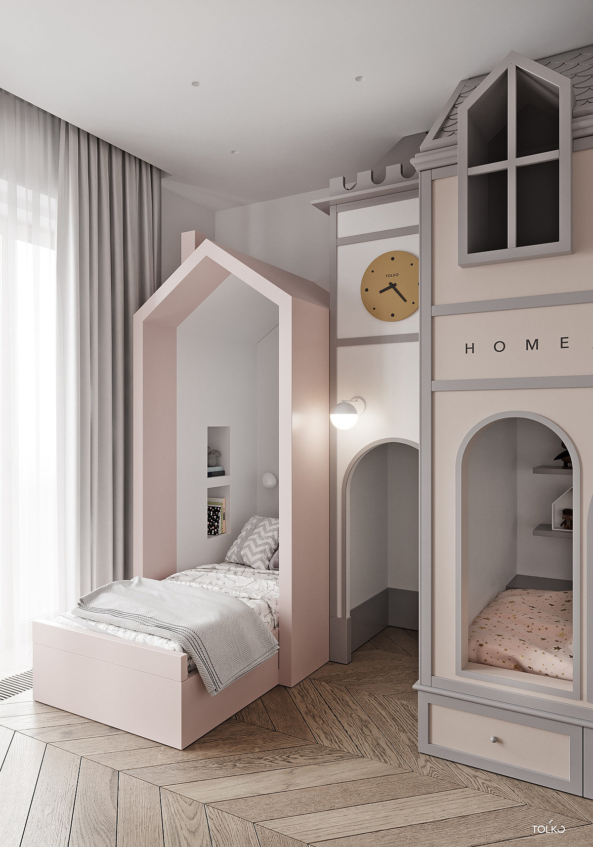 Interior design，Architectural design，TOL'KO，