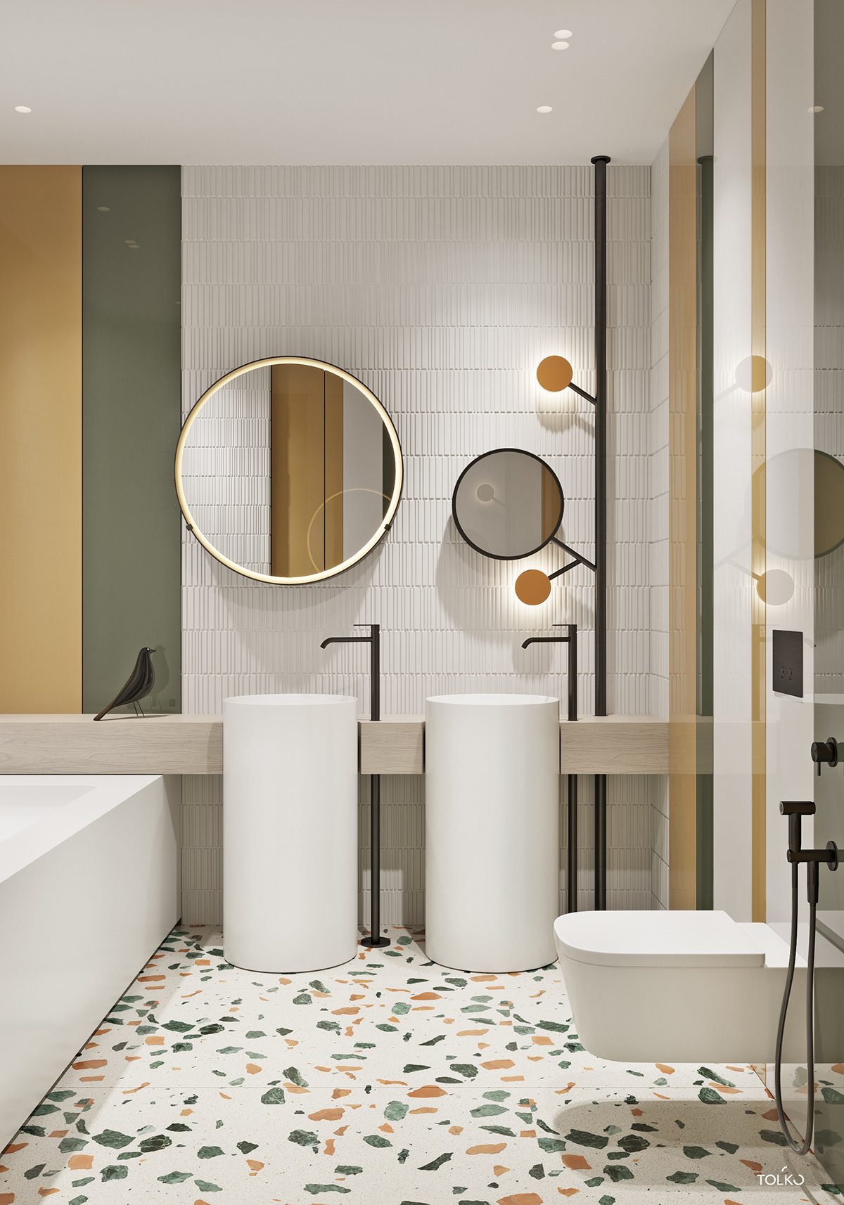 Interior design，Architectural design，TOL'KO，