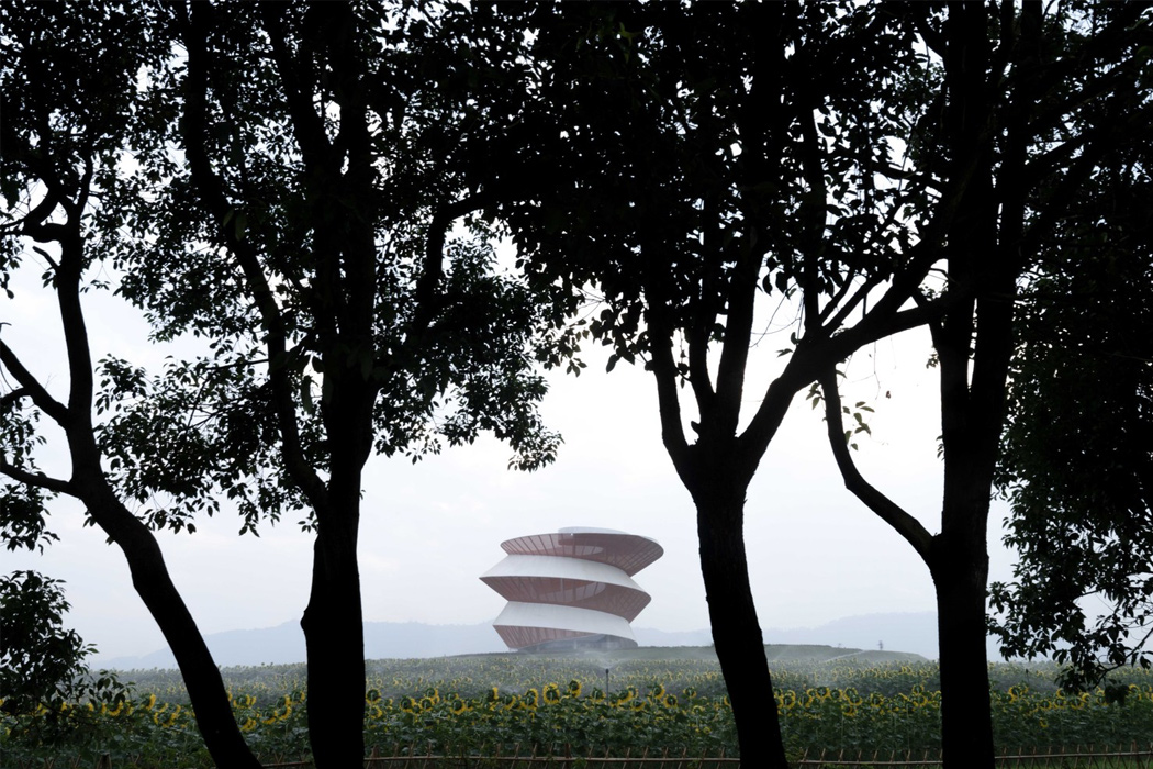 Spiral tower，Architectural design，Public art ，