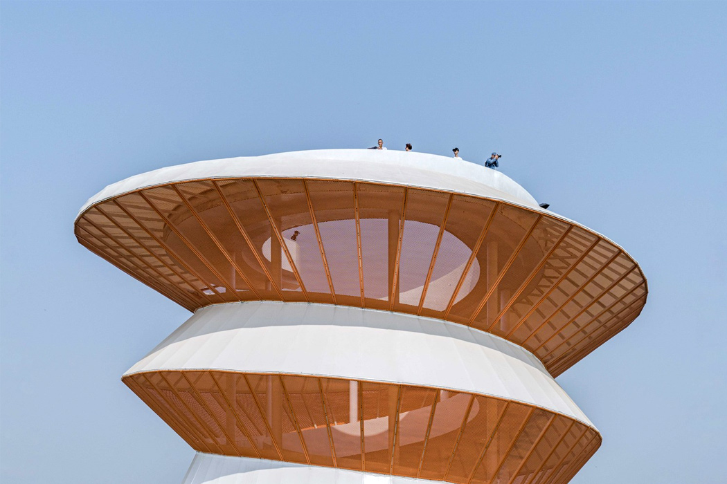 Spiral tower，Architectural design，Public art ，