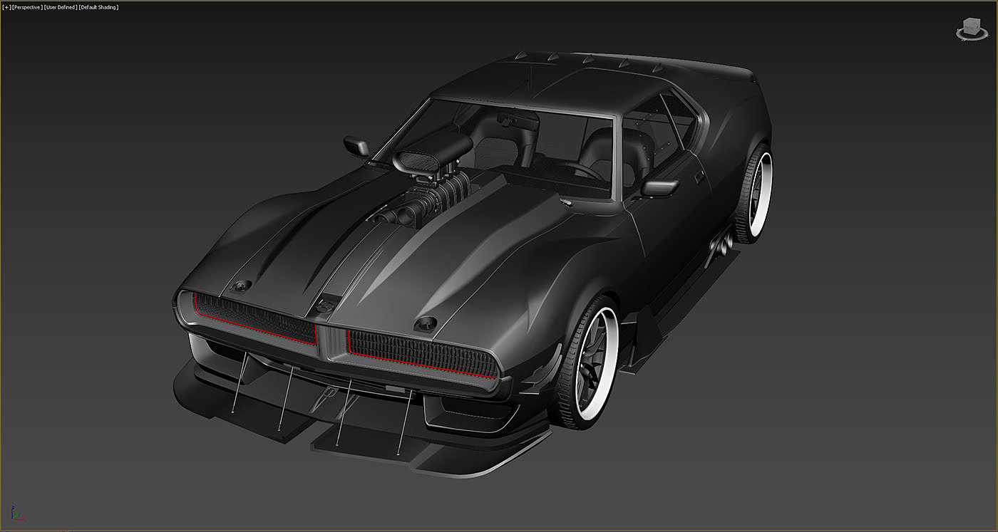 Muscle car，AMC Javelin，Stylization，