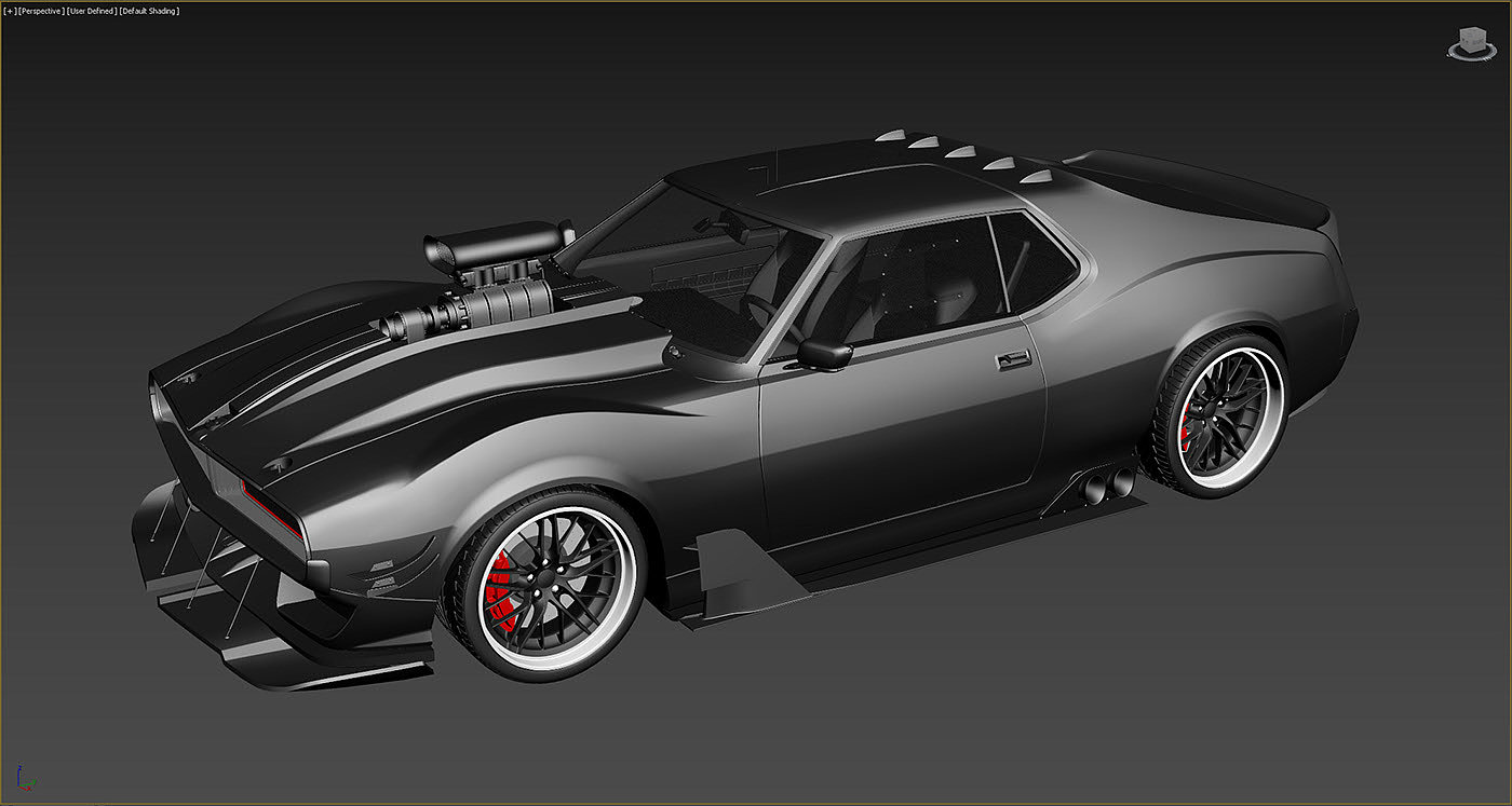 Muscle car，AMC Javelin，Stylization，