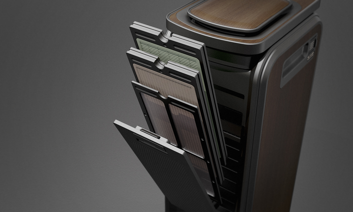 AIR CASCADE，waterfall，Humidifier，User experience，