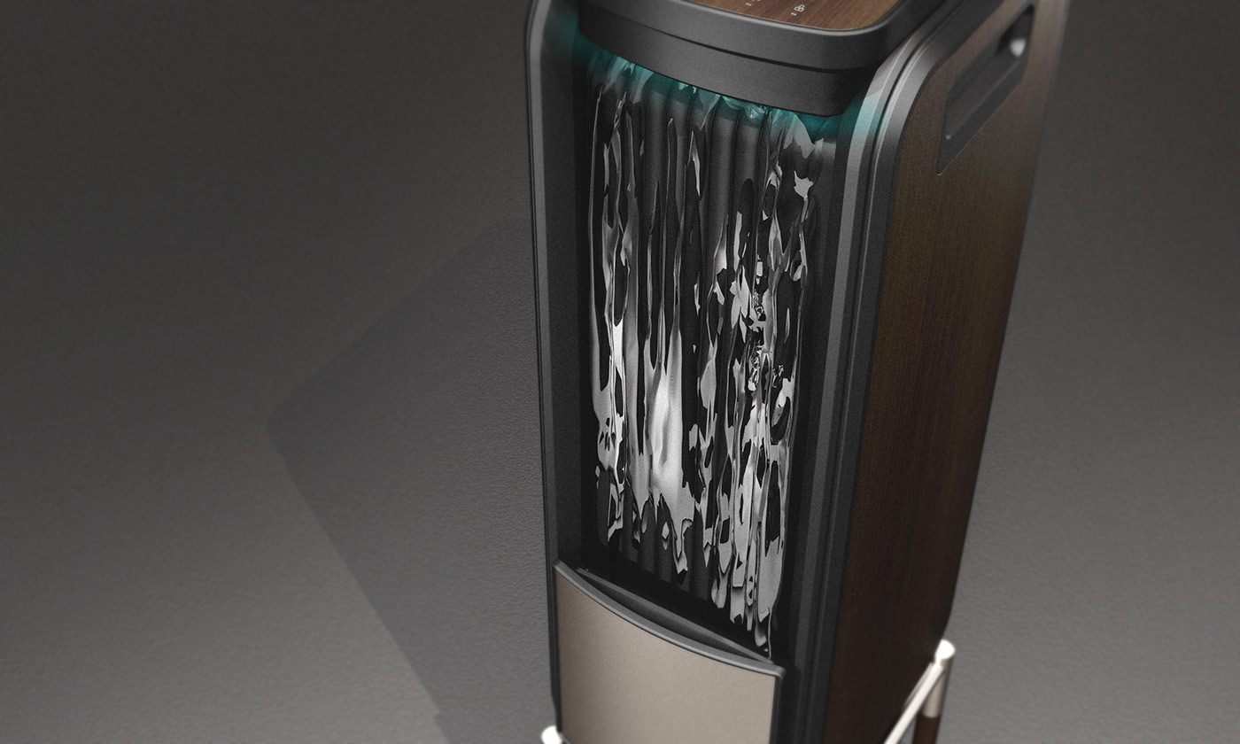 AIR CASCADE，waterfall，Humidifier，User experience，