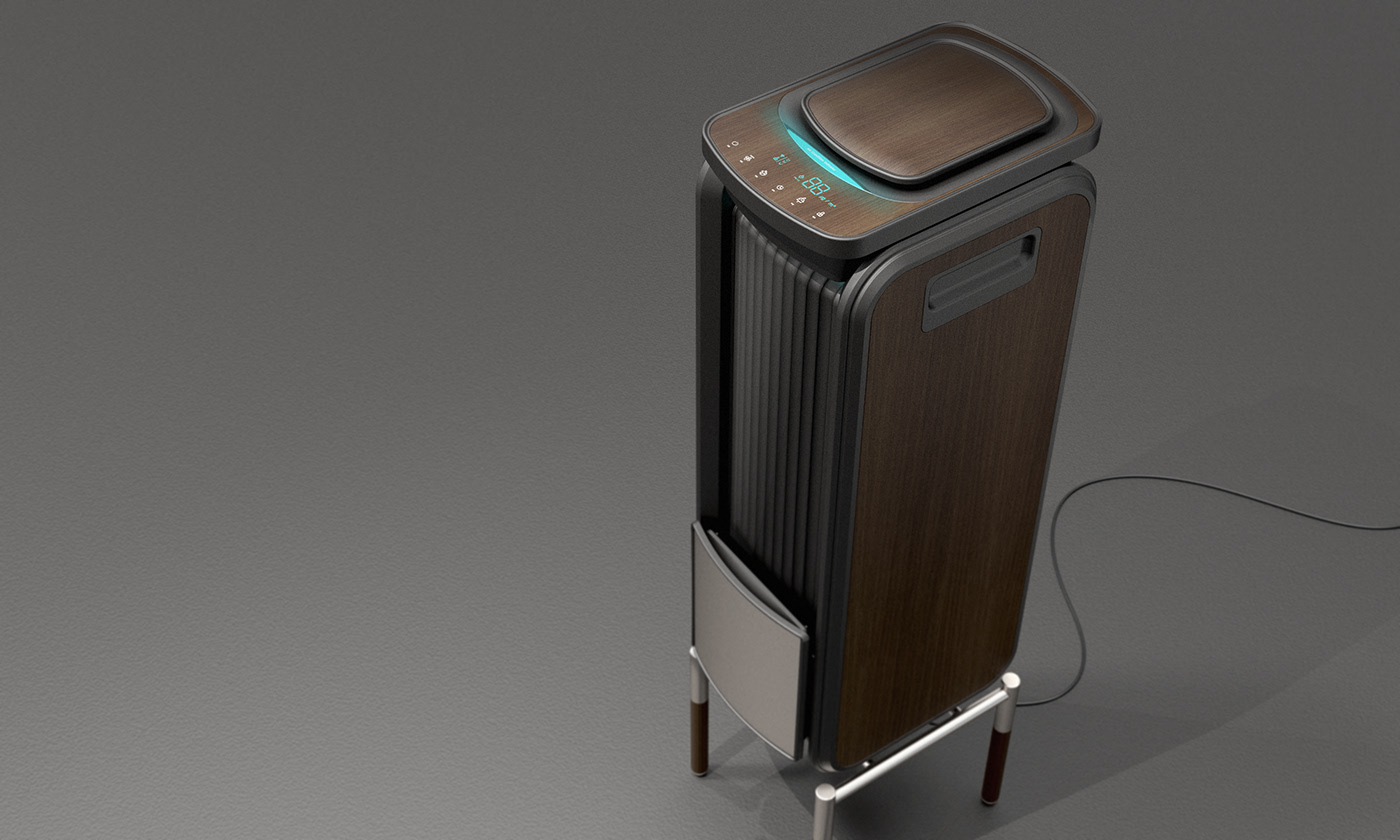 AIR CASCADE，waterfall，Humidifier，User experience，