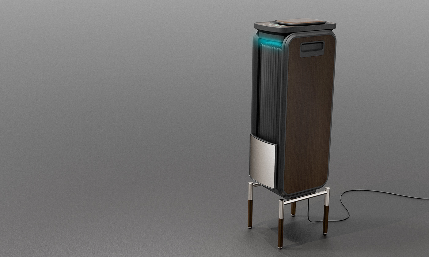 AIR CASCADE，waterfall，Humidifier，User experience，