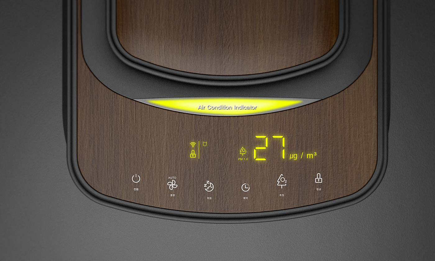 AIR CASCADE，waterfall，Humidifier，User experience，