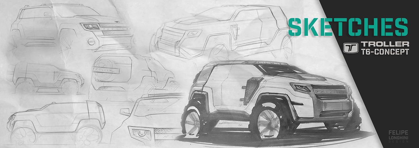 automation，Troller T-6，Automobile design，Off-road vehicle，