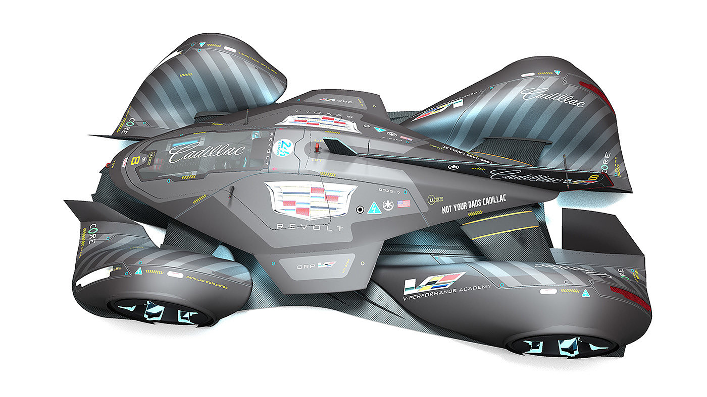 racing，KIP KUBISZ，LMP1，Cadillac  V，modeling，