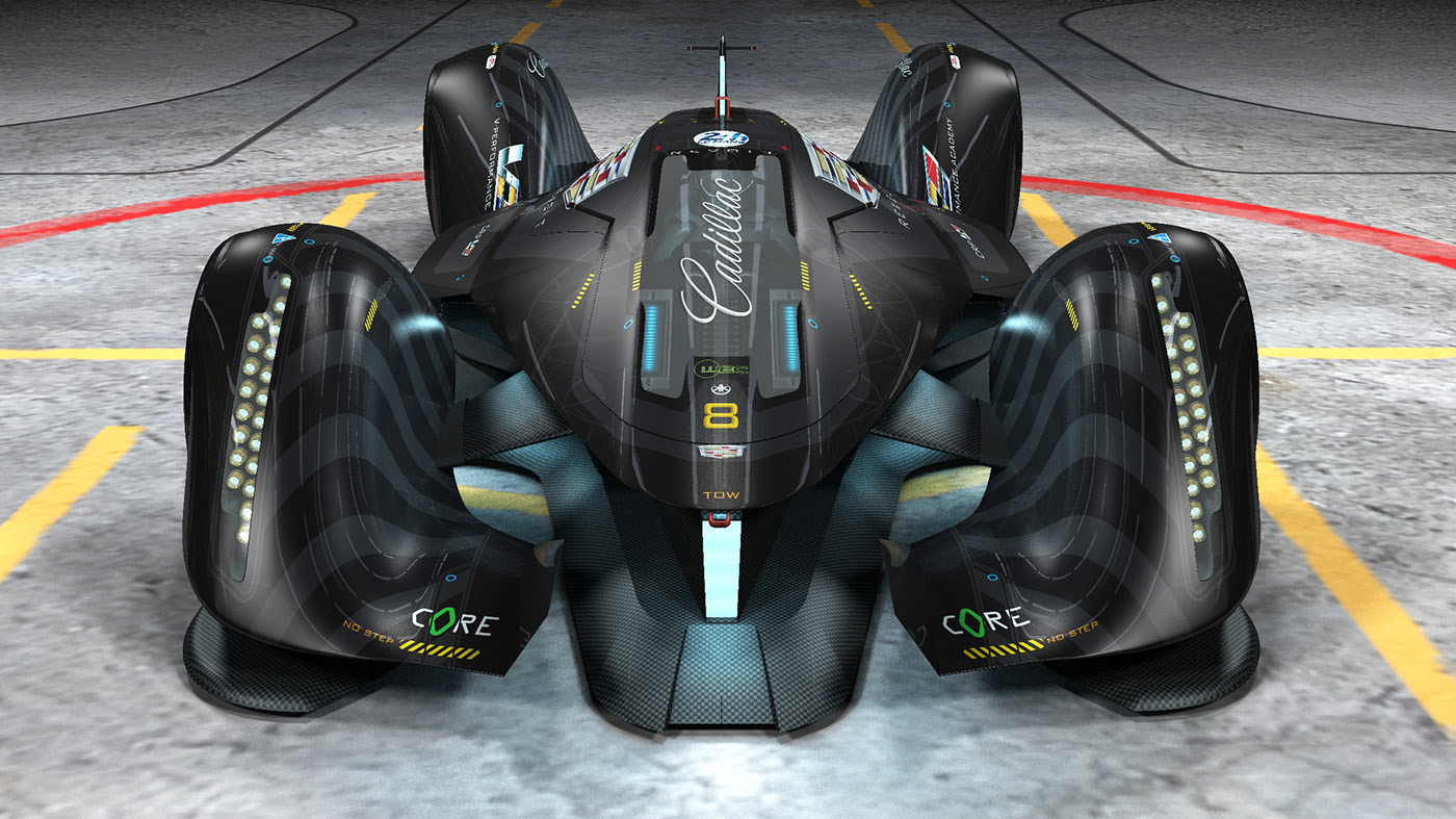 racing，KIP KUBISZ，LMP1，Cadillac  V，modeling，