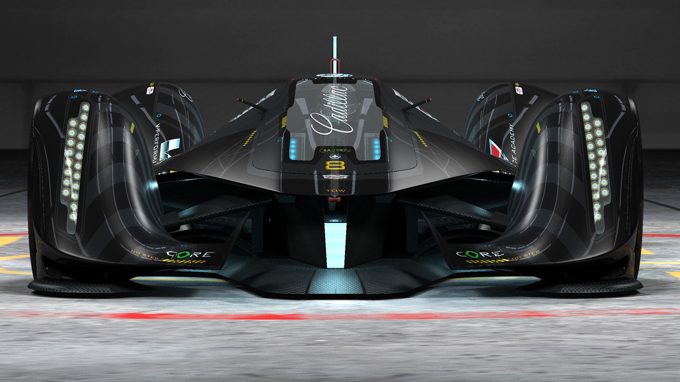 racing，KIP KUBISZ，LMP1，Cadillac  V，modeling，