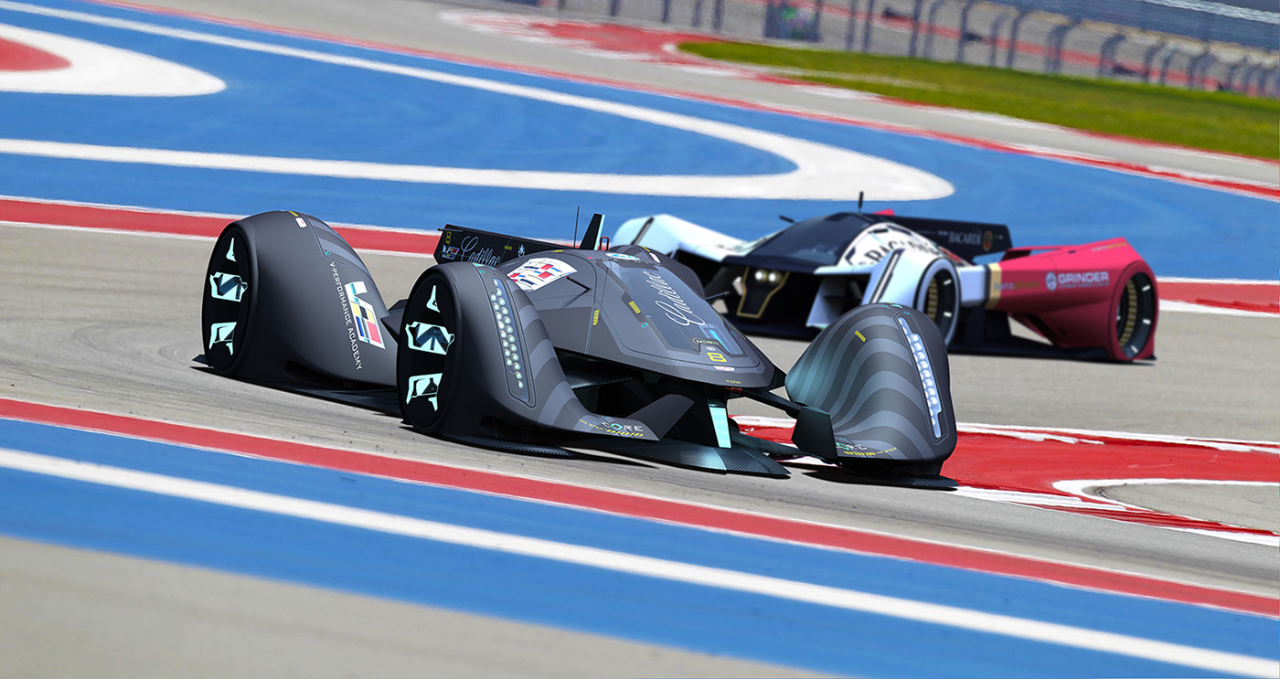 racing，KIP KUBISZ，LMP1，Cadillac  V，modeling，