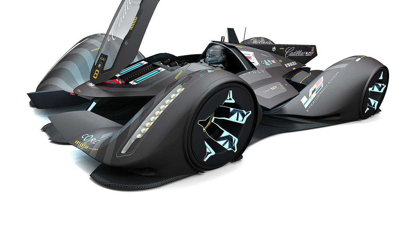 racing，KIP KUBISZ，LMP1，Cadillac  V，modeling，