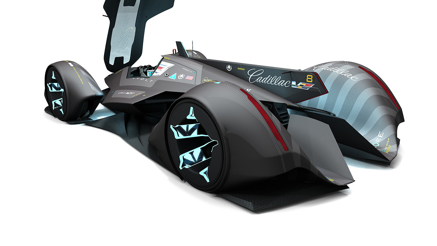 racing，KIP KUBISZ，LMP1，Cadillac  V，modeling，