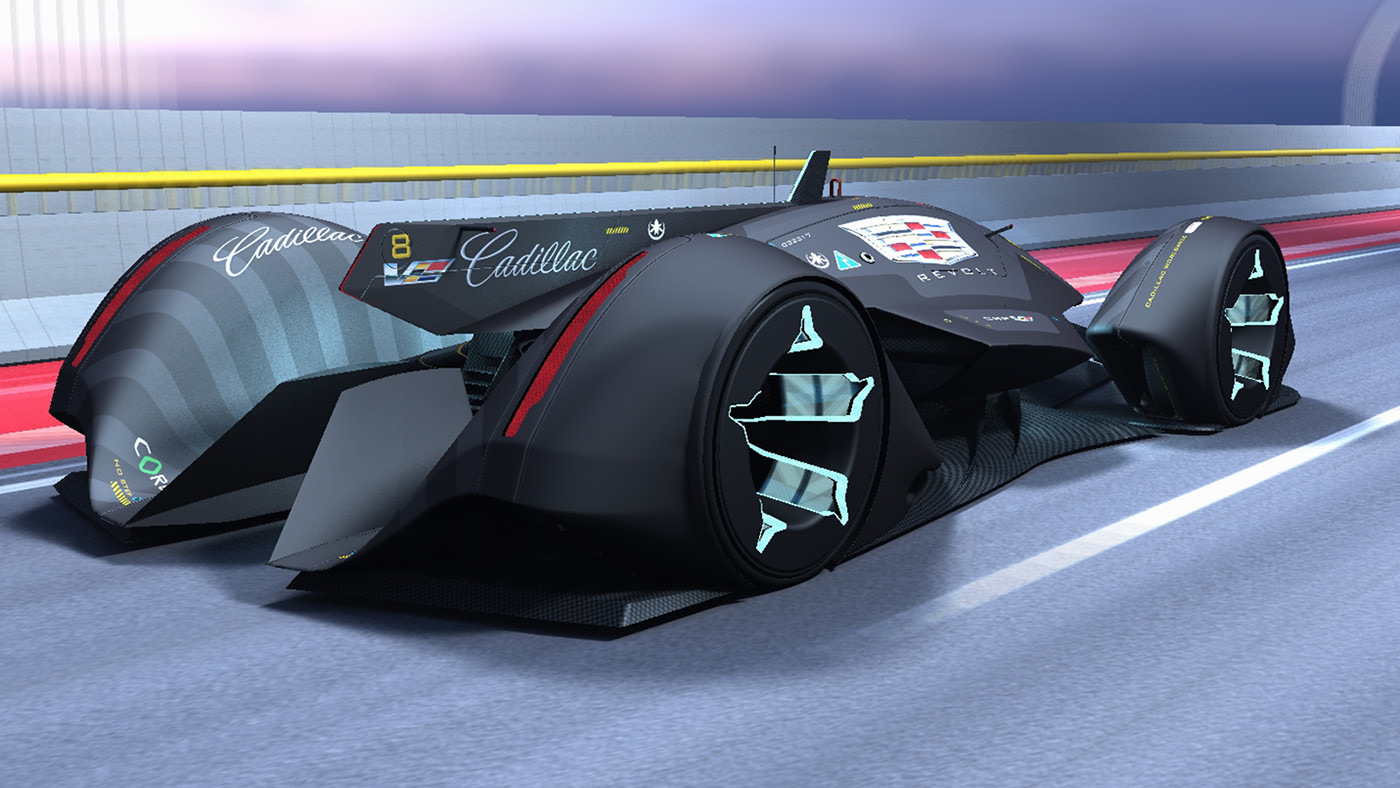 racing，KIP KUBISZ，LMP1，Cadillac  V，modeling，