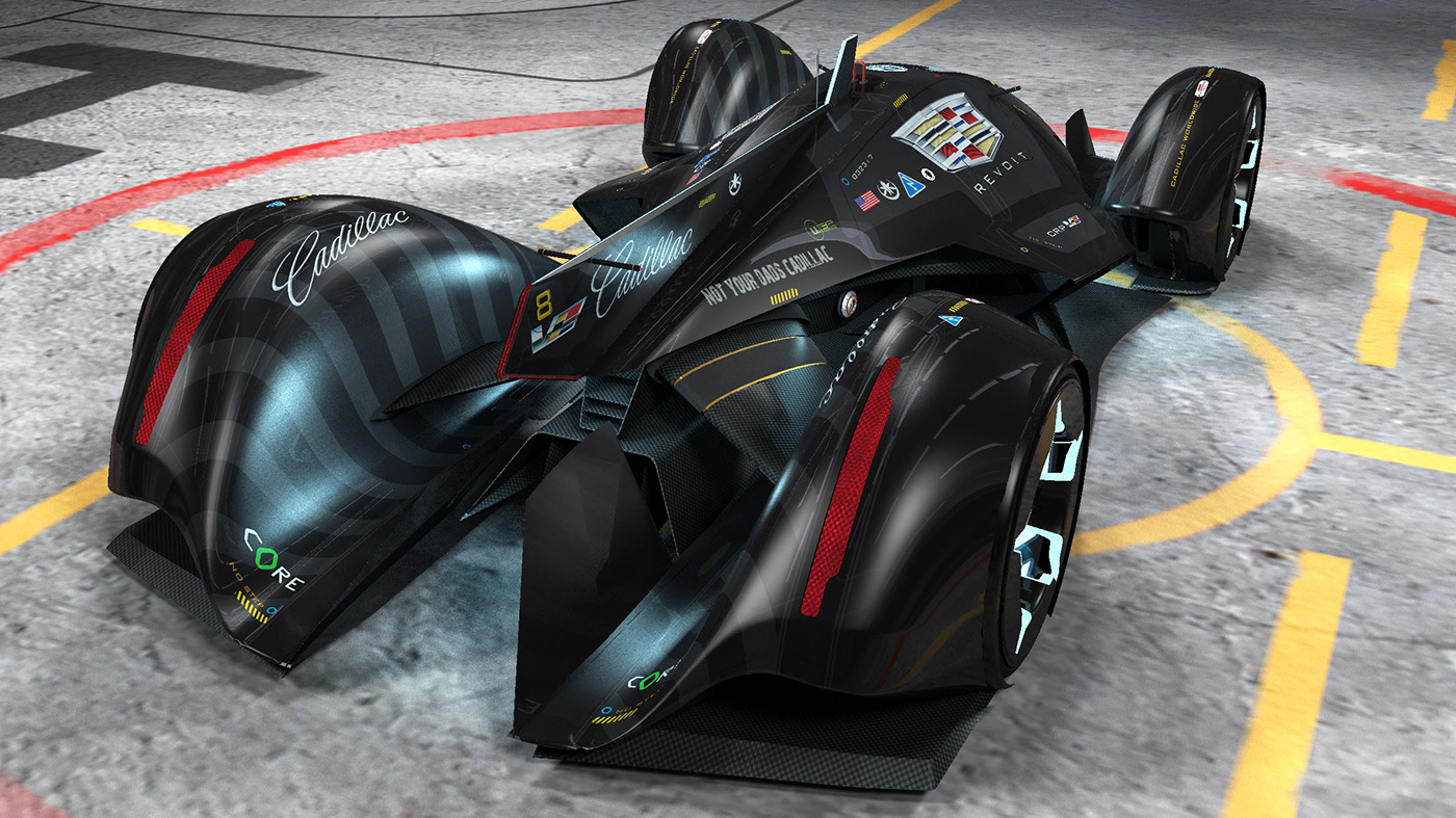 racing，KIP KUBISZ，LMP1，Cadillac  V，modeling，