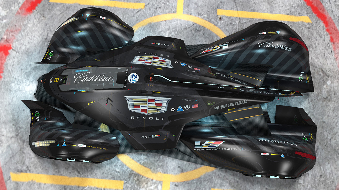 racing，KIP KUBISZ，LMP1，Cadillac  V，modeling，