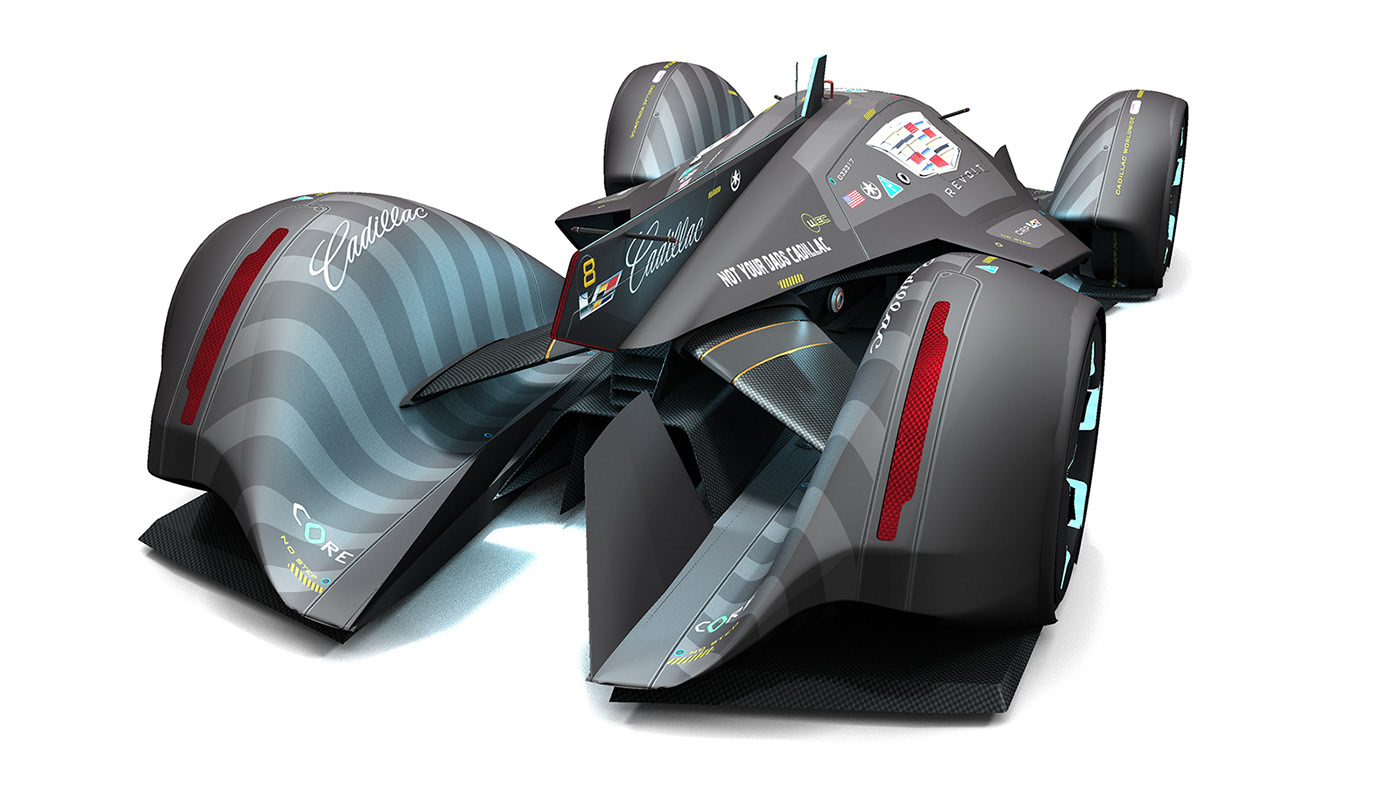 racing，KIP KUBISZ，LMP1，Cadillac  V，modeling，