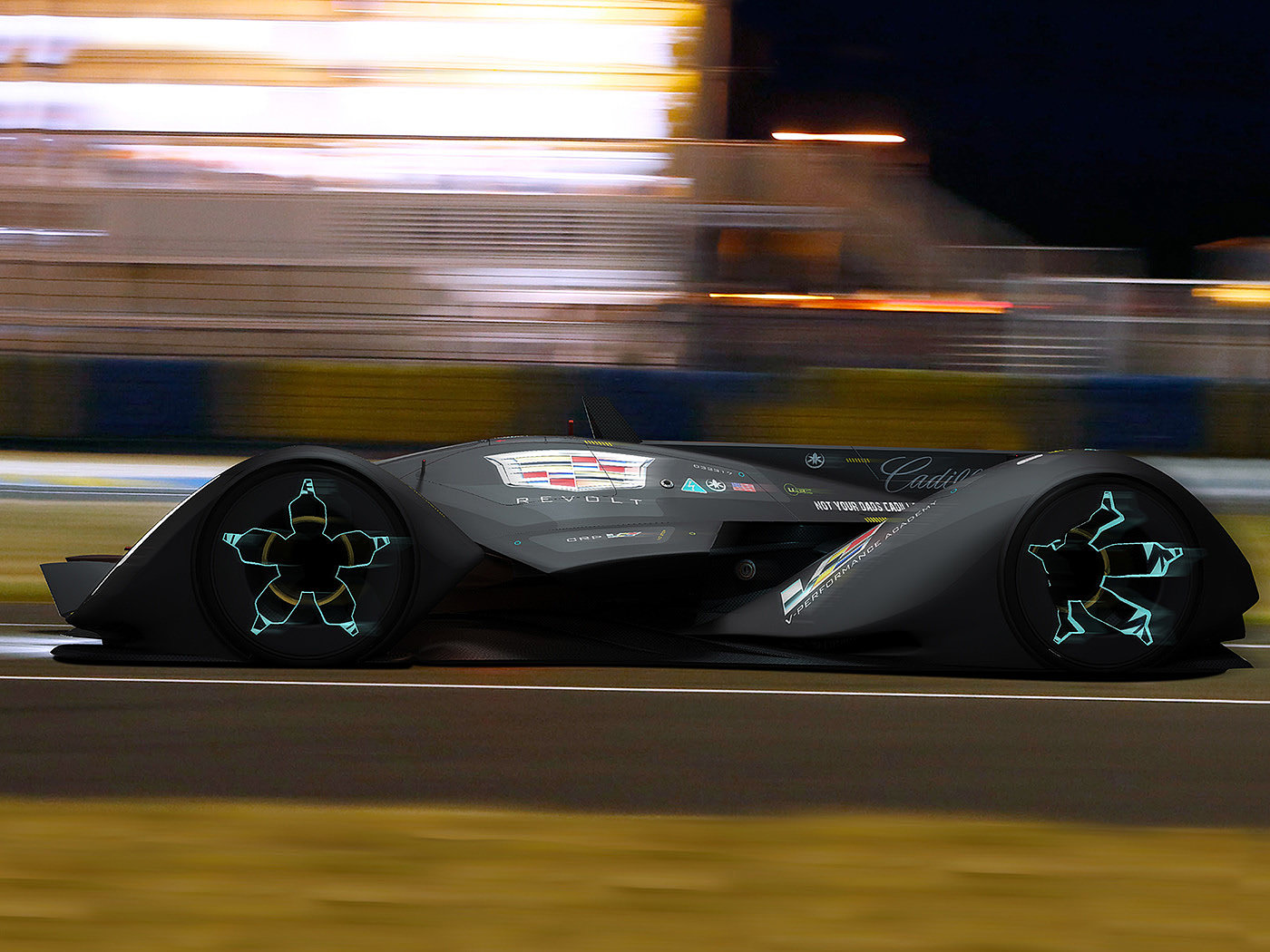 racing，KIP KUBISZ，LMP1，Cadillac  V，modeling，