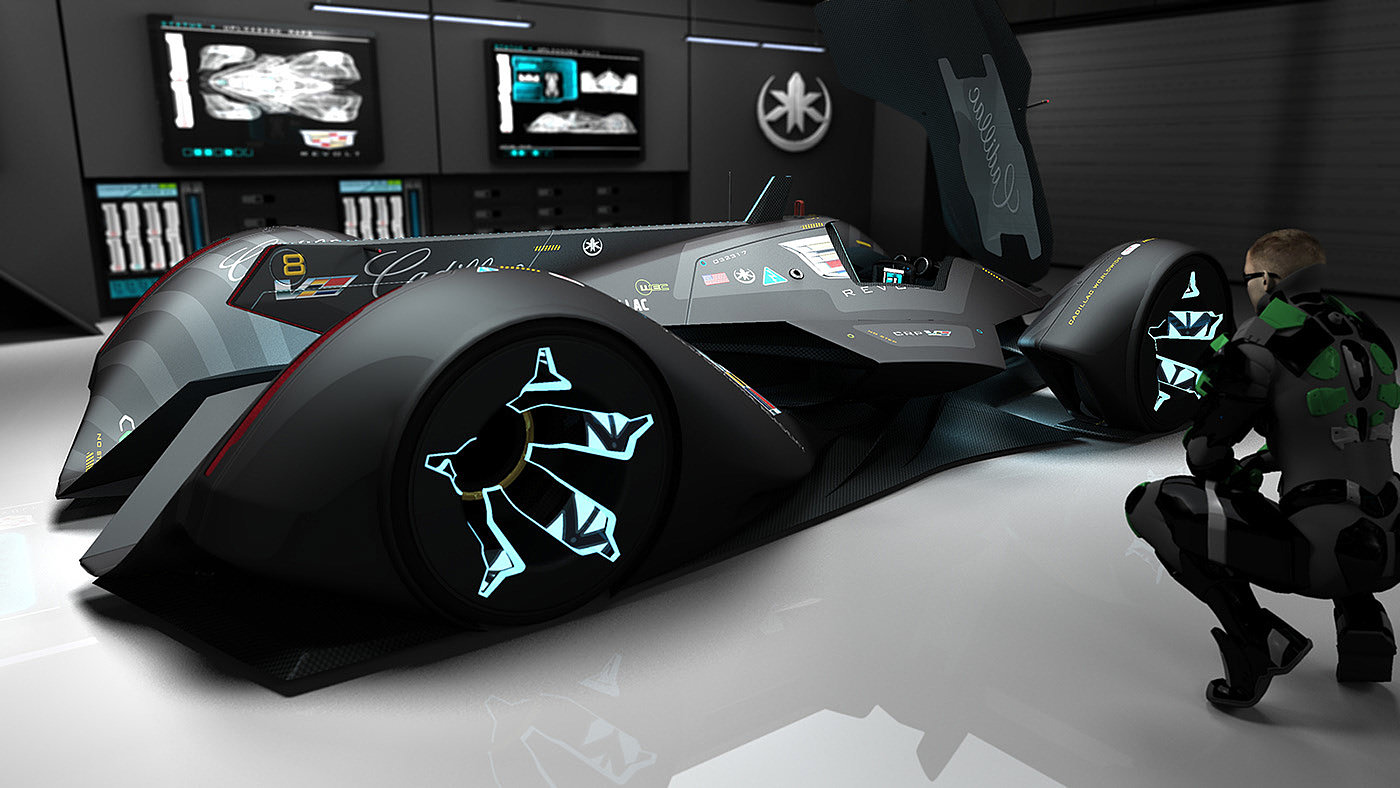 racing，KIP KUBISZ，LMP1，Cadillac  V，modeling，