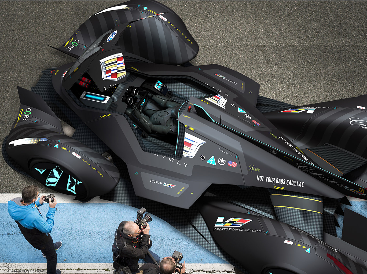 racing，KIP KUBISZ，LMP1，Cadillac  V，modeling，