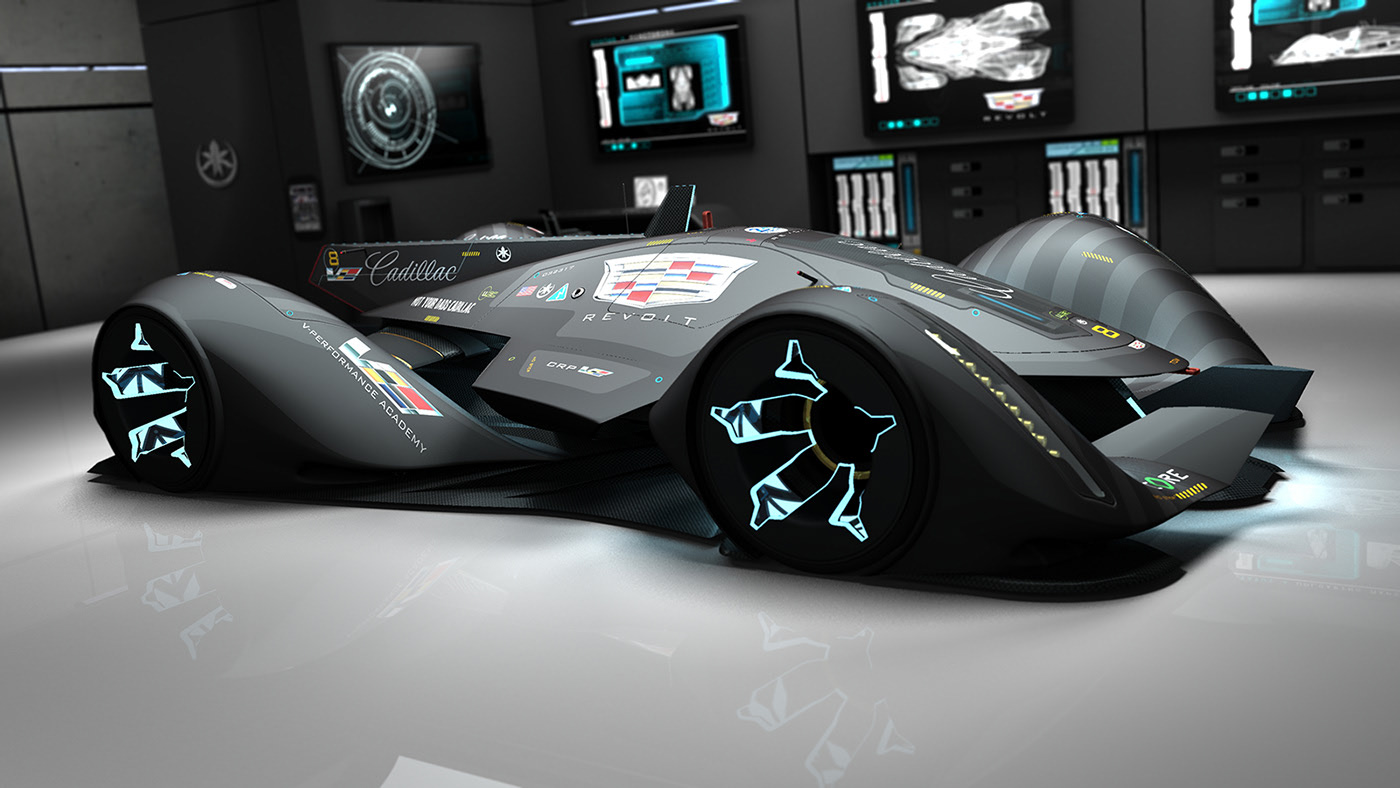 racing，KIP KUBISZ，LMP1，Cadillac  V，modeling，