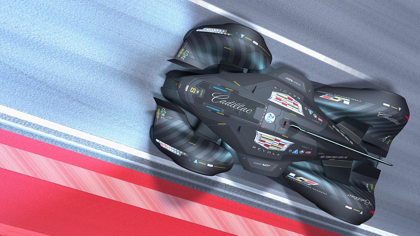 racing，KIP KUBISZ，LMP1，Cadillac  V，modeling，