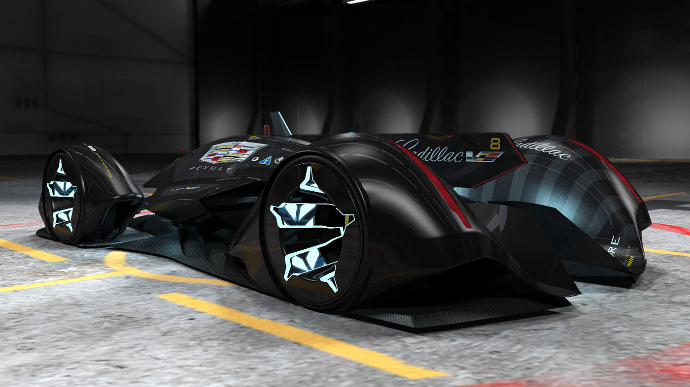 racing，KIP KUBISZ，LMP1，Cadillac  V，modeling，