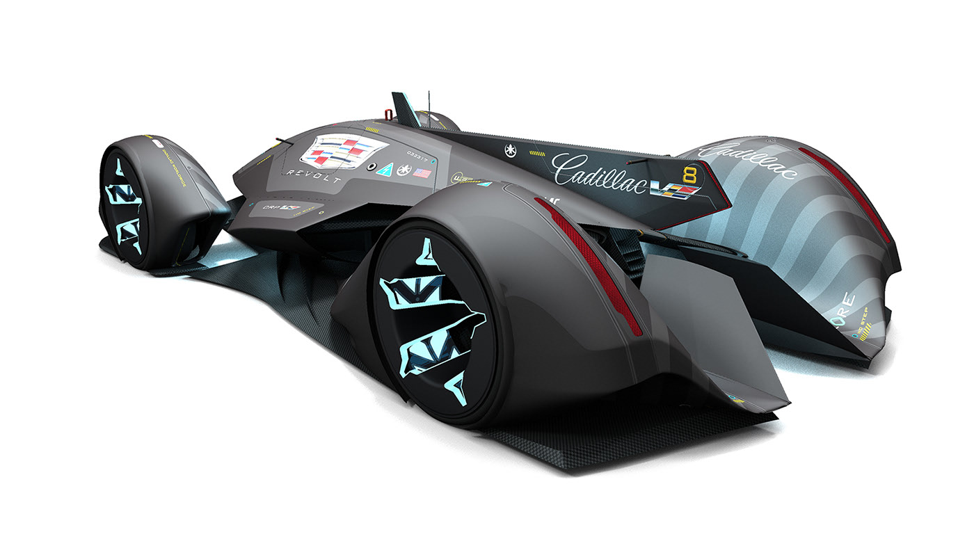 racing，KIP KUBISZ，LMP1，Cadillac  V，modeling，