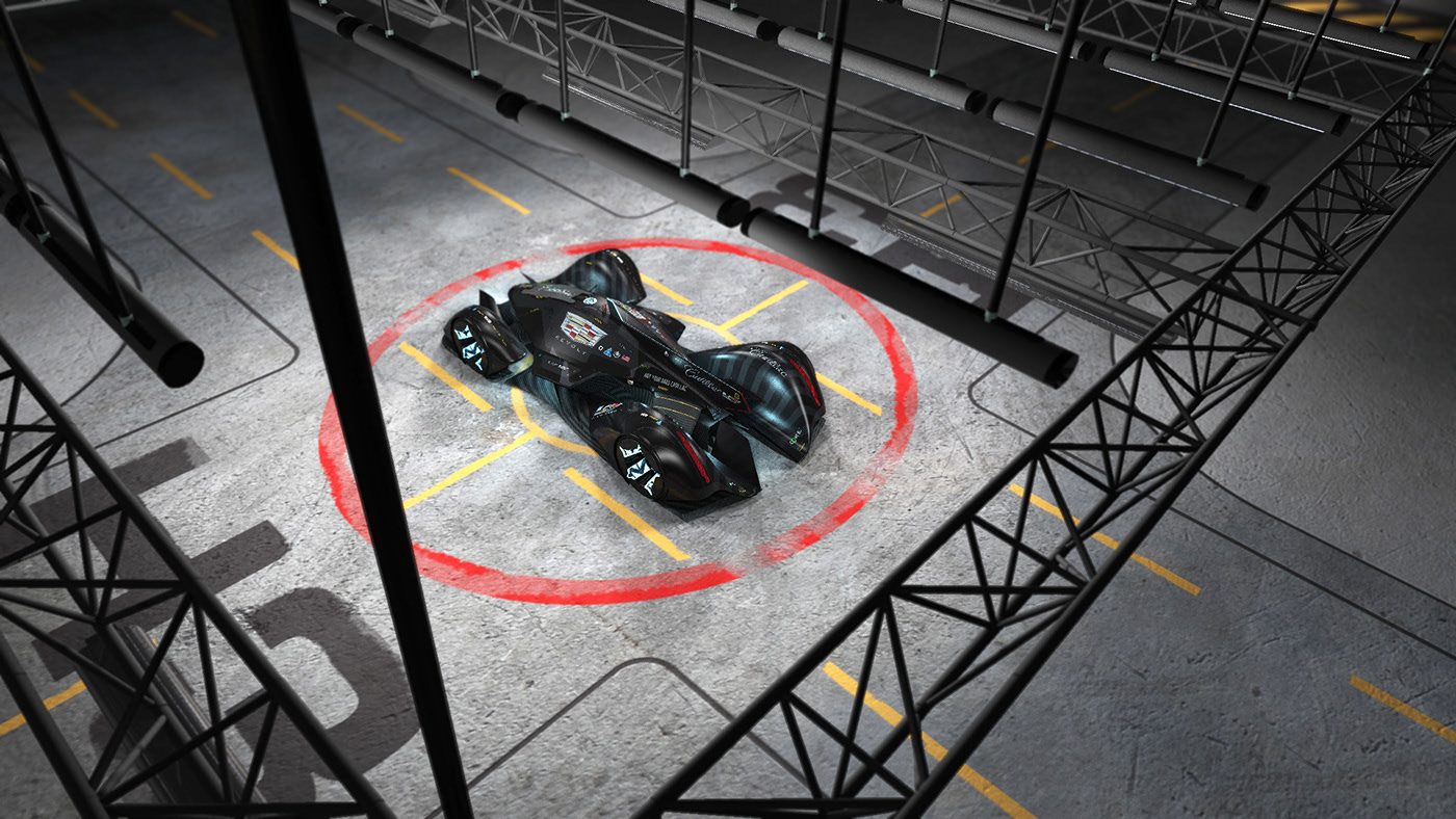 racing，KIP KUBISZ，LMP1，Cadillac  V，modeling，