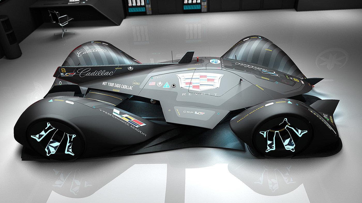 racing，KIP KUBISZ，LMP1，Cadillac  V，modeling，