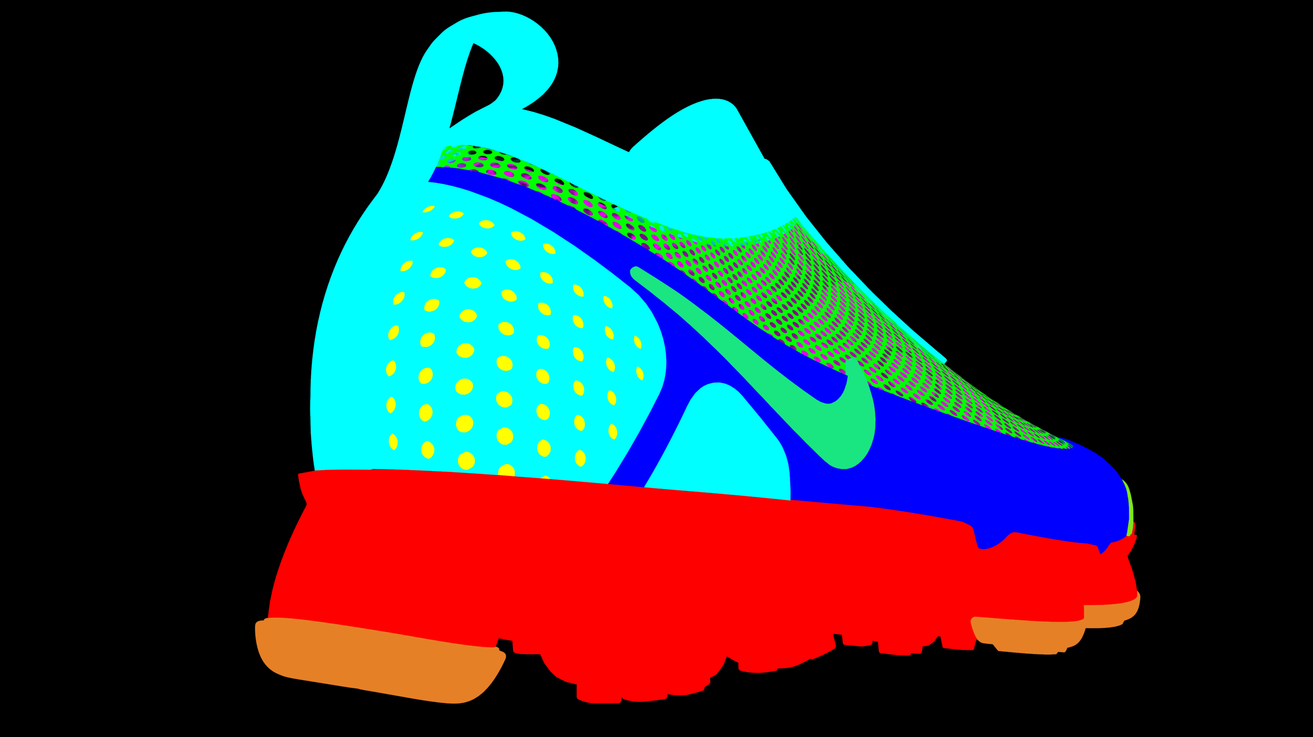 sneakers，Render，Mapping，